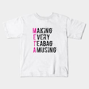 META is AMUSING Kids T-Shirt